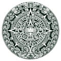 Mayan symbols calendar