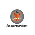 Vector fox icon logo for your company business and corporation