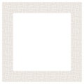 Vector frame abstract geometric pattern of intertwining lines, light brown tone, rectangular pattern brush Royalty Free Stock Photo