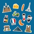 Vector France sights stickers