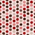 Vector funky retro seamless pattern Royalty Free Stock Photo