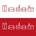 Vector Furniture icons