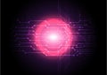 Future abstract digital computer circuit technology background Royalty Free Stock Photo