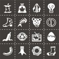 Vector Garbage icon set