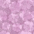 Vector gentle floral pattern