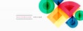 Vector geometric abstract background design