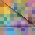 vector geometric abstract background with triangles and lines. eps 10 Royalty Free Stock Photo