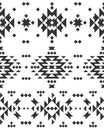 Vector Geometric background, Tribal seamless