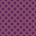 Vector geometric floral seamless pattern. Simple abstract purple background Royalty Free Stock Photo