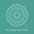 Vector Geometric Guilloche Rosette