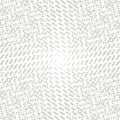 Vector geometric halftone seamless pattern with mesh, radial transition effect Royalty Free Stock Photo