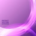 Vector geometric light purple color illustration graphic abstract background