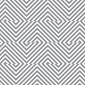 Vector geometric lines seamless pattern. Modern monochrome texture with stripes Royalty Free Stock Photo