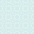 Vector geometric lines seamless texture. Subtle light blue and white pattern Royalty Free Stock Photo