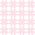 Vector geometric seamless pattern. Abstract linear background. Pink and white Royalty Free Stock Photo