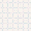 Vector geometric seamless pattern. Abstract texture with squares, arrows, grid Royalty Free Stock Photo