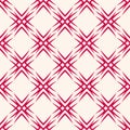 Vector geometric seamless pattern. Christmas background. Red and white texture Royalty Free Stock Photo