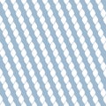Vector geometric seamless pattern with diagonal ropes. Nautical maritime style