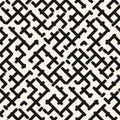 Vector geometric seamless pattern. Modern texture with diagonal cross lines Royalty Free Stock Photo