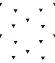 Vector geometric seamless pattern. Modern triangle texture, repe Royalty Free Stock Photo