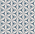 Vector geometric seamless pattern. Soft blue and beige texture with grid, net Royalty Free Stock Photo
