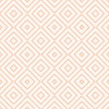 Vector geometric seamless pattern with squares, diamonds, rhombuses, thin lines