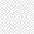 Vector geometric seamless pattern. Subtle white and gray checkered texture Royalty Free Stock Photo