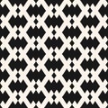 Vector geometric seamless pattern in traditional ethnic style. Tribal folk motif Royalty Free Stock Photo