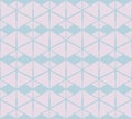 Vector geometric seamless pattern with triangles, grid. Turquoise and pink color Royalty Free Stock Photo