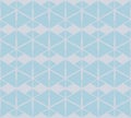 Vector geometric seamless pattern with triangles. Turquoise and lilac color Royalty Free Stock Photo