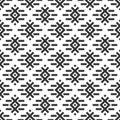 Vector geometric seamless pattern