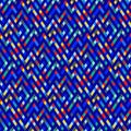 Vector geometric seamless plaid pattern with squares, checks