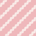 Vector geometric zigzag lines pattern. Pink abstract graphic striped ornament