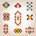 Geometrical designs logo samples