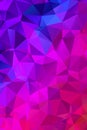 Vector Geometrical polygon abstract purple background