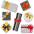 Vector Gift Boxes Icons