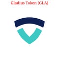 Vector Gladius Token GLA logo