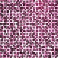 Vector glamorous abstract retro vintage pixel
