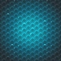 Vector glass small hexagon background.