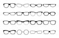 Vector glasses frames
