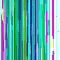 Vector glitch background. Digital image data distortion. Corrupted image vector file. Colorful abstract glitch