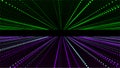 Vector glitch double texture background. Abstract halftone with noise effect and dots. Screen texture with matrix or binary code Royalty Free Stock Photo