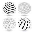 Vector globes