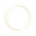 Vector gold glitter wave abstract background Royalty Free Stock Photo