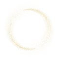 Vector gold glitter wave abstract background