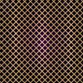 Vector gold lattice on black background