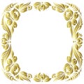 Vector gold pattern