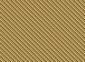 Vector golden carbon fiber seamless background. Abstract cloth material wallpaper for car tuning or service. Endless web texture Royalty Free Stock Photo