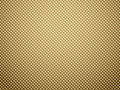 Vector golden carbon fiber volume background. Abstract decoration cloth material wallpaper with shadow for car tuning