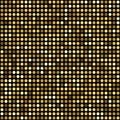 Vector golden mosaic background Royalty Free Stock Photo